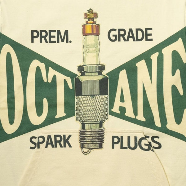 Octane spark plug pullover(kelly green)