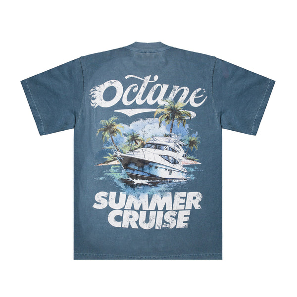 Octane “Summer Cruise” T-shirt (ocean blue)