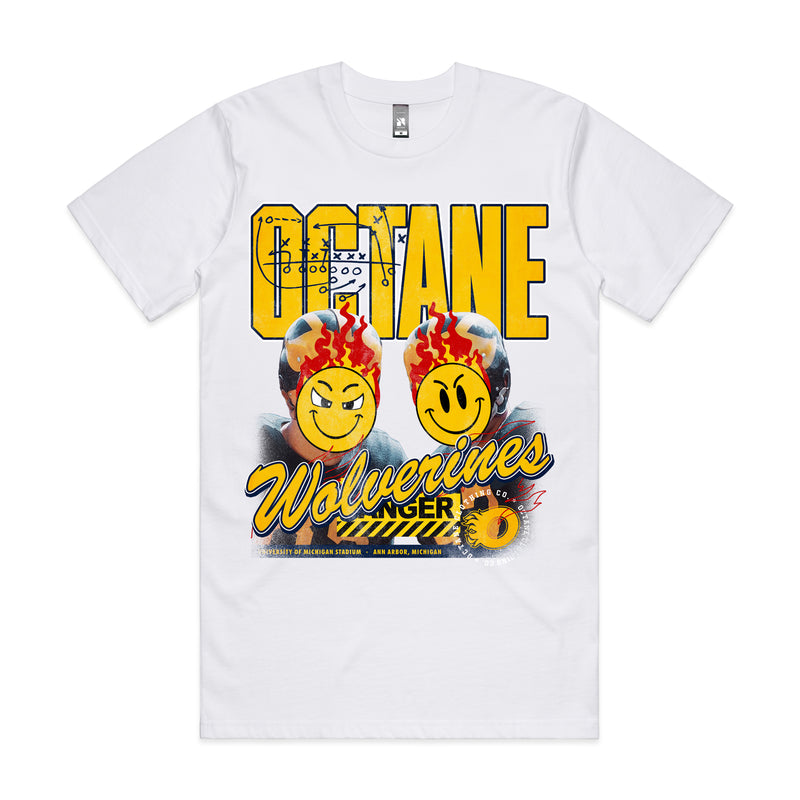 Octane Wolverines Tee “White”