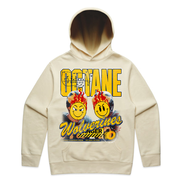 Octane Wolverines Hoodie(Off-White)