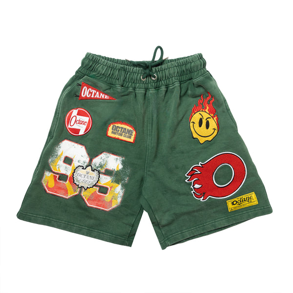Octane All Over Shorts(Green)