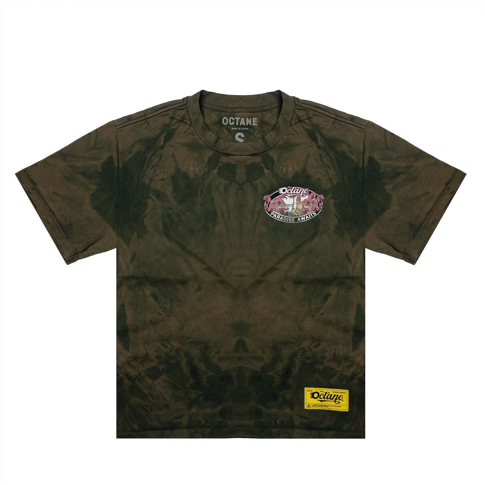 Octane “Paradise Awaits” T-Shirt (Tie-Dye) – Octane Clothing Stores