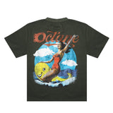 Octane Summer Vacation Tee (Olive)