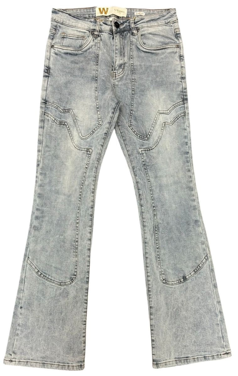 Waimea Flare Fit Denim “light blue”