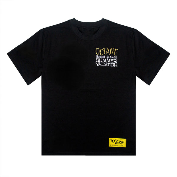 Octane Summer Vacation Tee (Black)