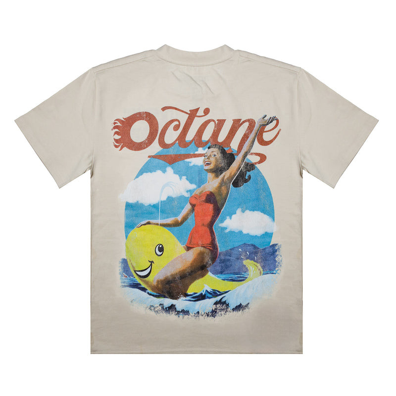 Octane Summer Vacation Tee (Beige)
