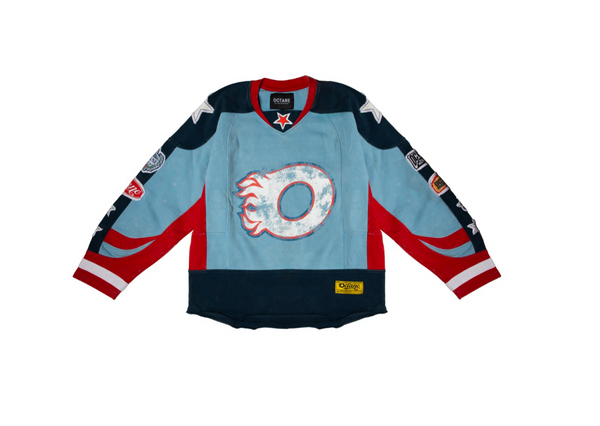 Octane heavyweight hockey jersey(blue)