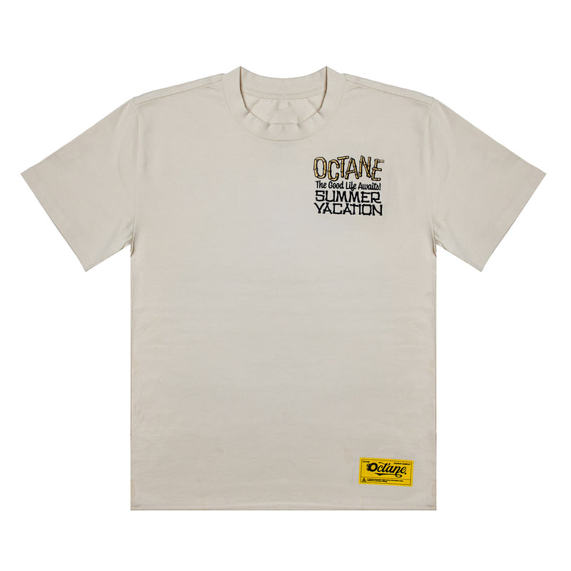 Octane Summer Vacation Tee (Beige)
