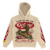 Octane Military Pinup Hoodie(Cream)