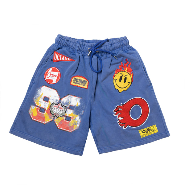 Octane All Over Shorts(Blue)