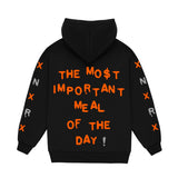 November Reine “SEX FOR BREAKFAST” Hoodie (black)
