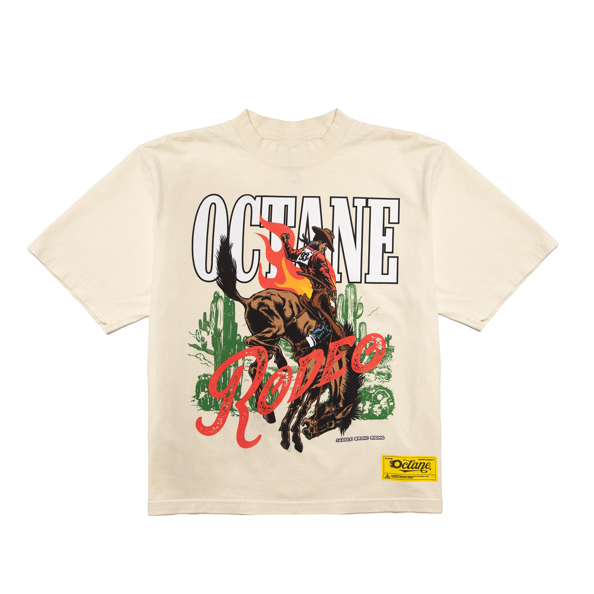 Octane Rodeo T-Shirt(Boxy Fit) – Octane Clothing Stores