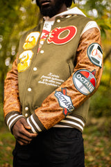 Octane Military Letterman Jacket