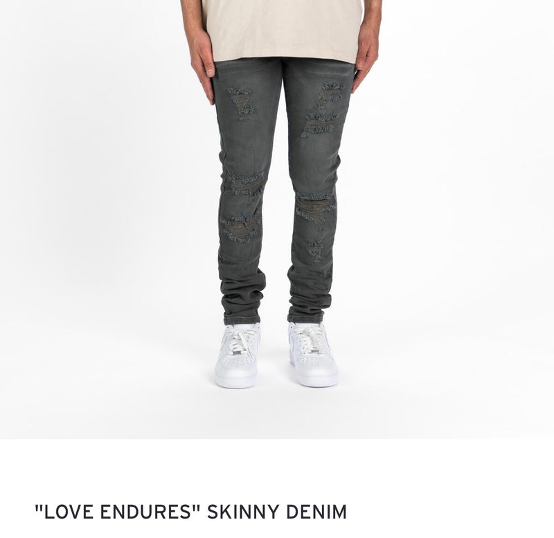 Pheelings “love endures” skinny denim(charcoal blue)