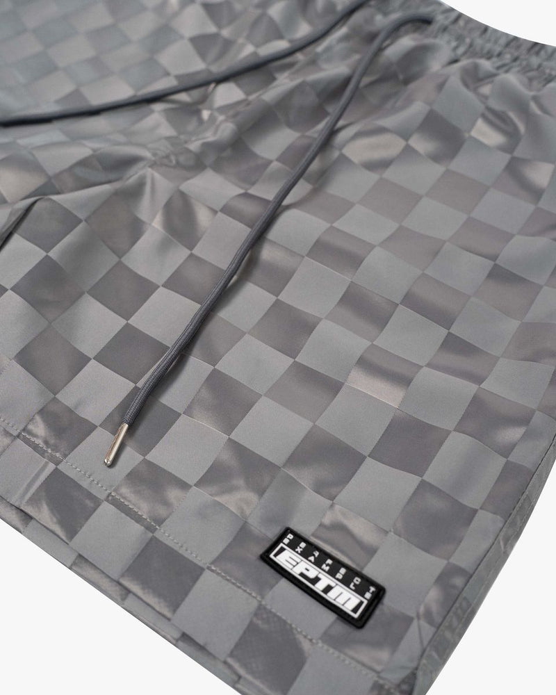 EPTM  CHECKERBOARD SHORTS (Grey)