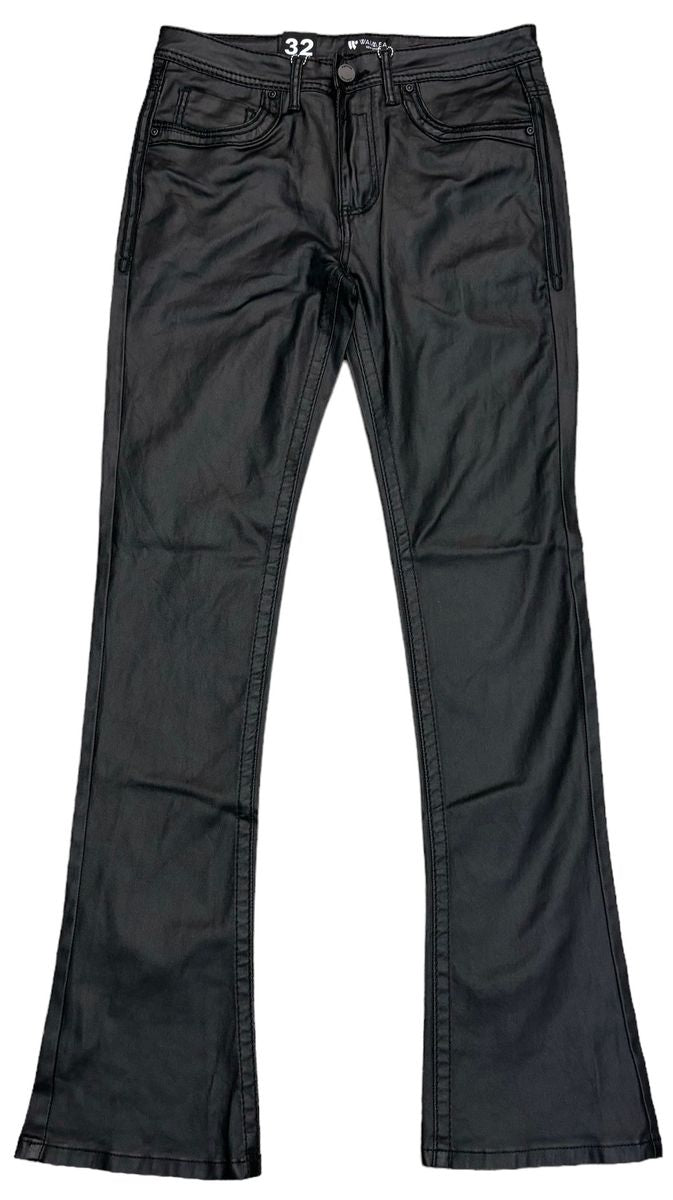 Waimea Waxed Stacked Denim (Black)