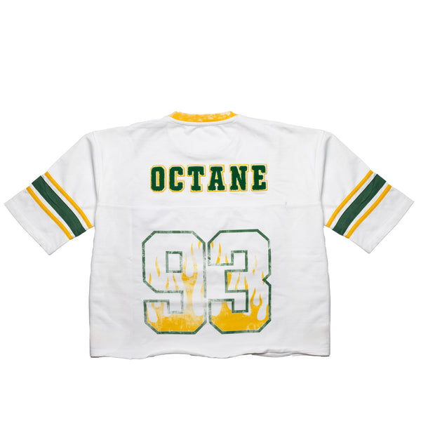 Octane Cropped Wreath Jersey Oversized(green/yellow)