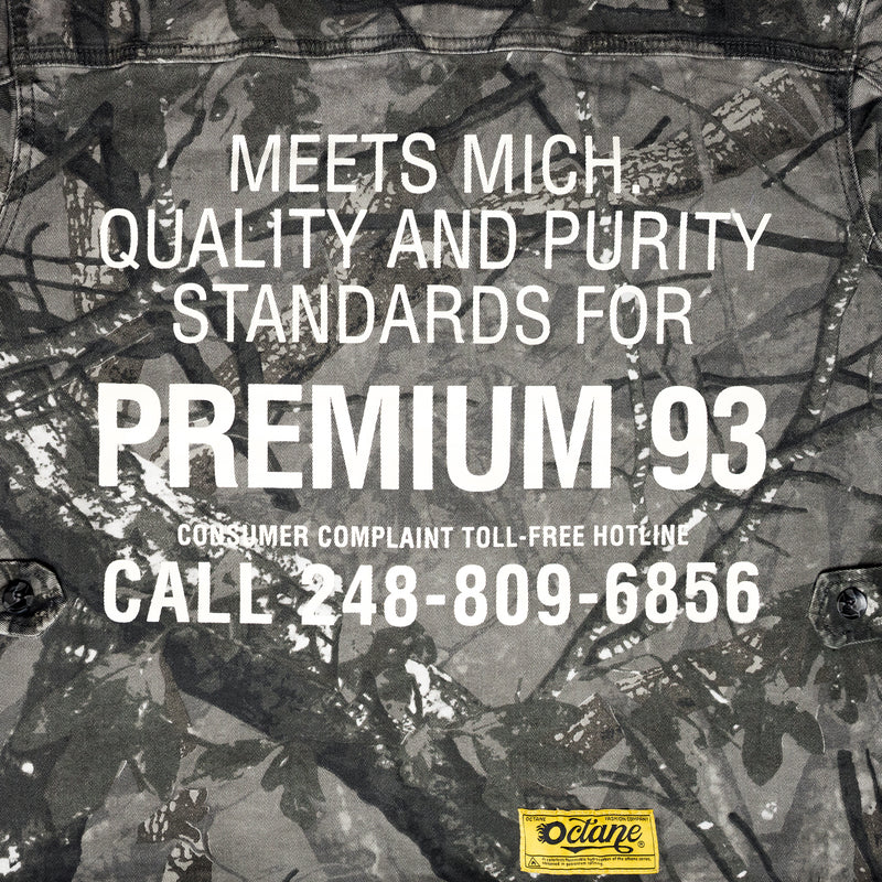 Octane Woodland Camo Jacket Grey