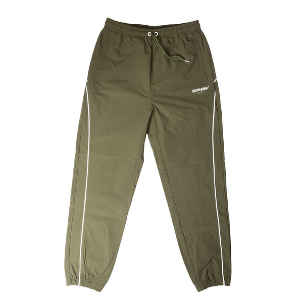 Sixth June nylon tech sport joggers(kaki)