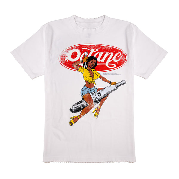 Octane Girl Spark Plug T-Shirt (runs small)