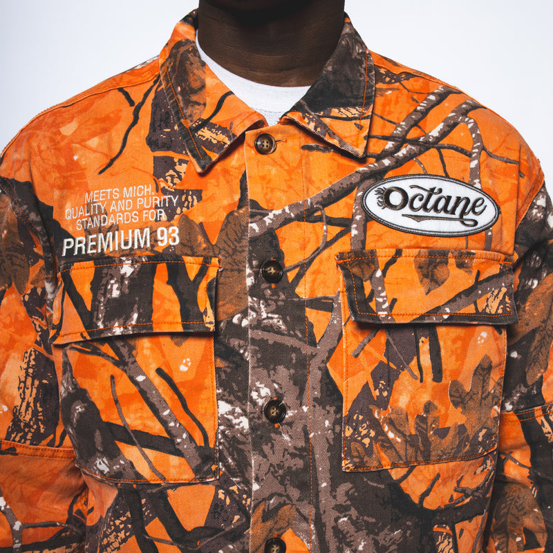 Octane Woodland Camo Jacket