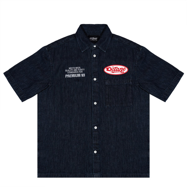 Octane denim work shirt(blue)