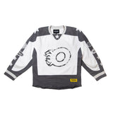 Octane heavyweight hockey jersey(white and grey)