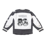 Octane heavyweight hockey jersey(white and grey)