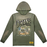 Octane Motor Oil Hoodie(Green)