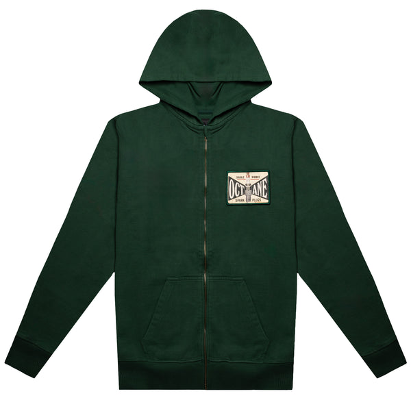 Octane spark plug zip hoodie(Kelly green)