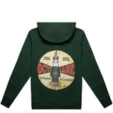 Octane spark plug zip hoodie(Kelly green)