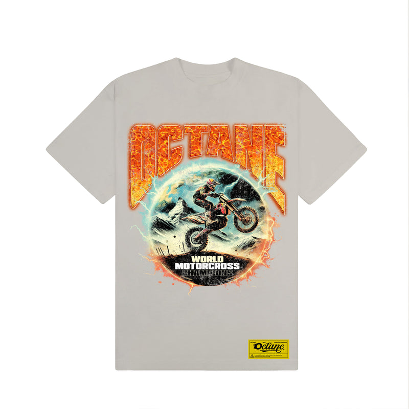 Octane Motorcross Planet Rider(Faded White)