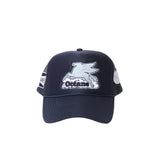 NAVY BLUE TRUCKER HAT