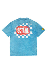 Octane Rally Flag Tee(Blue)