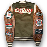 Octane Military Letterman Jacket