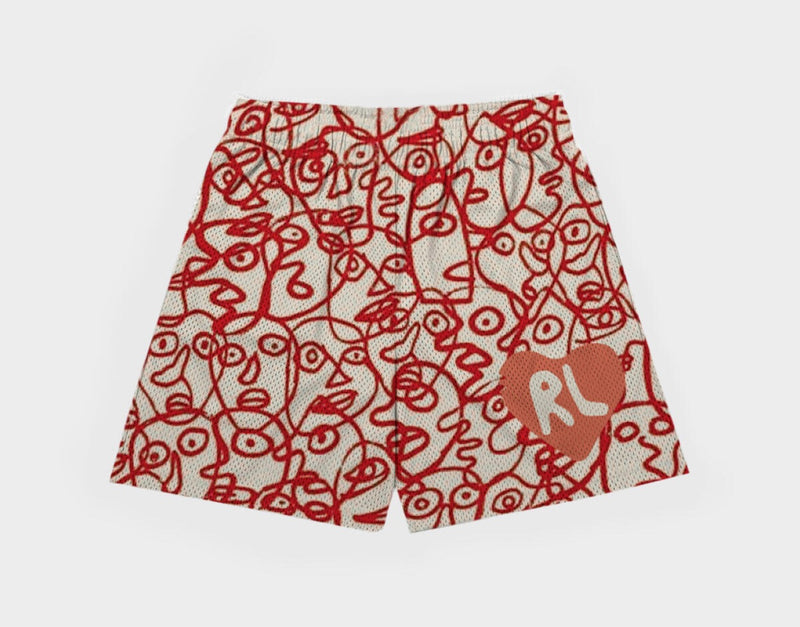 RL Shorts-Red