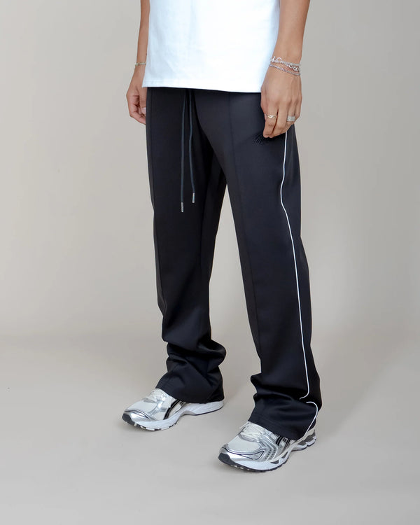 Eptm “perfect piping track pants(black