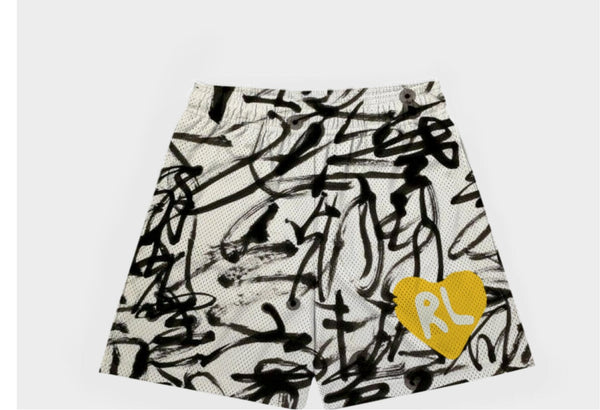 RL Shorts- STRKS (black/white)