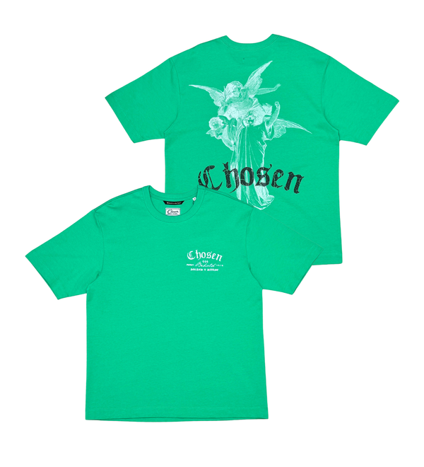 Chosen “three angels tee” (shamrock)