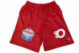 Octane mesh shorts (red)