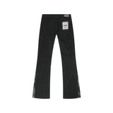 KDNK Cargo Flare Pants(Black/Camo)