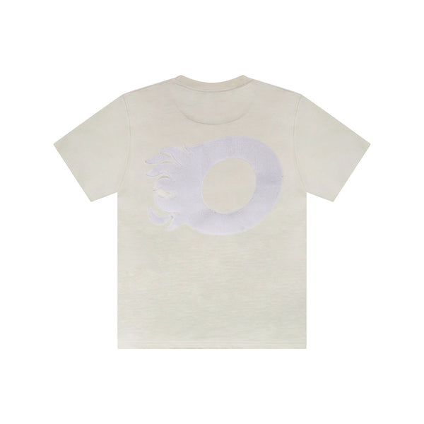 Octane “O” embroidery heavy t-shirt (White)