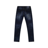 Foreign Local Navy Ripped Denim