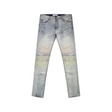 KDNK STACKED PAINTER BLUE DENIM