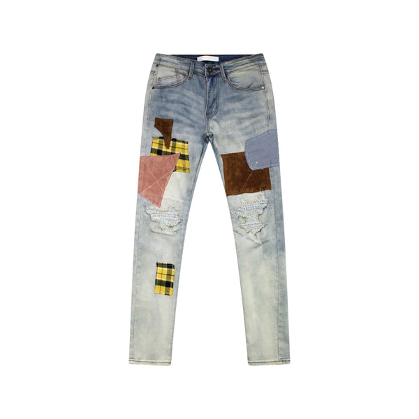 KDNK PATCH WORK DENIM