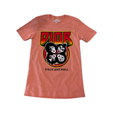 World Tour Kiss T-Shirt (Coral)