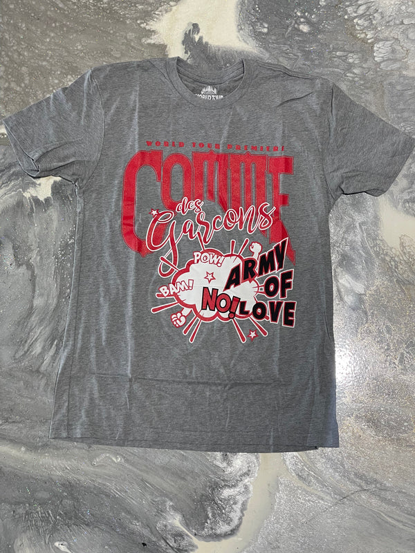 World Tour No Love T-Shirt(grey)