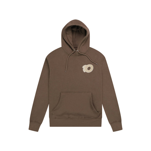 Basic O Hoodie Brown