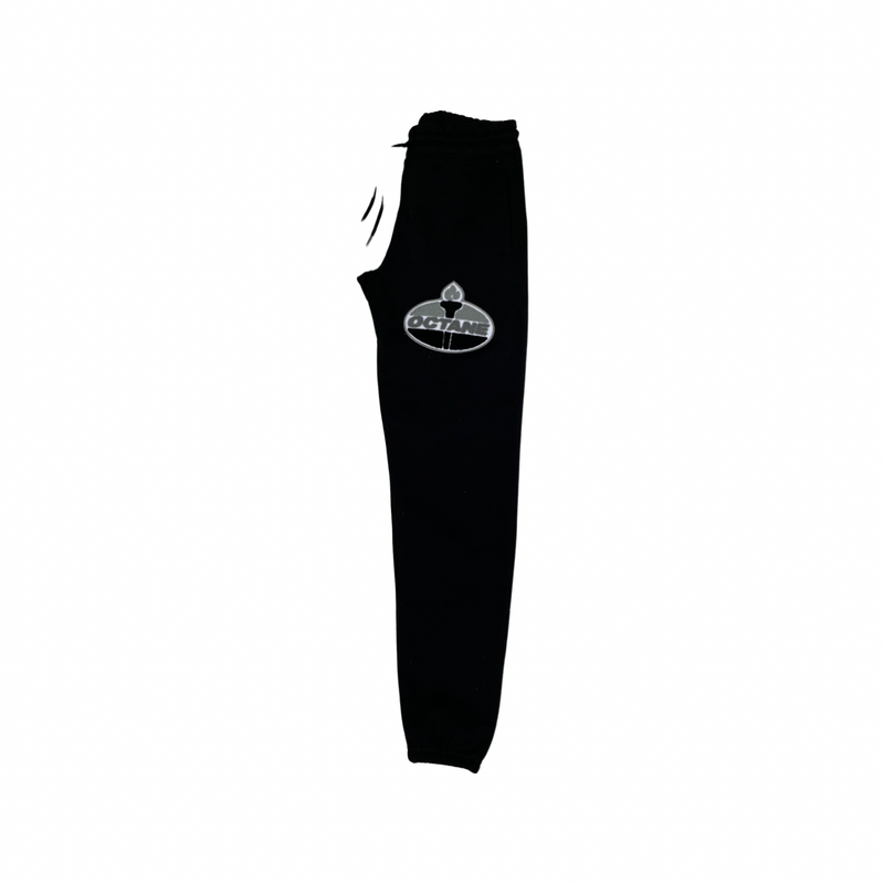 Octane Amoco Chenille patch joggers(black)