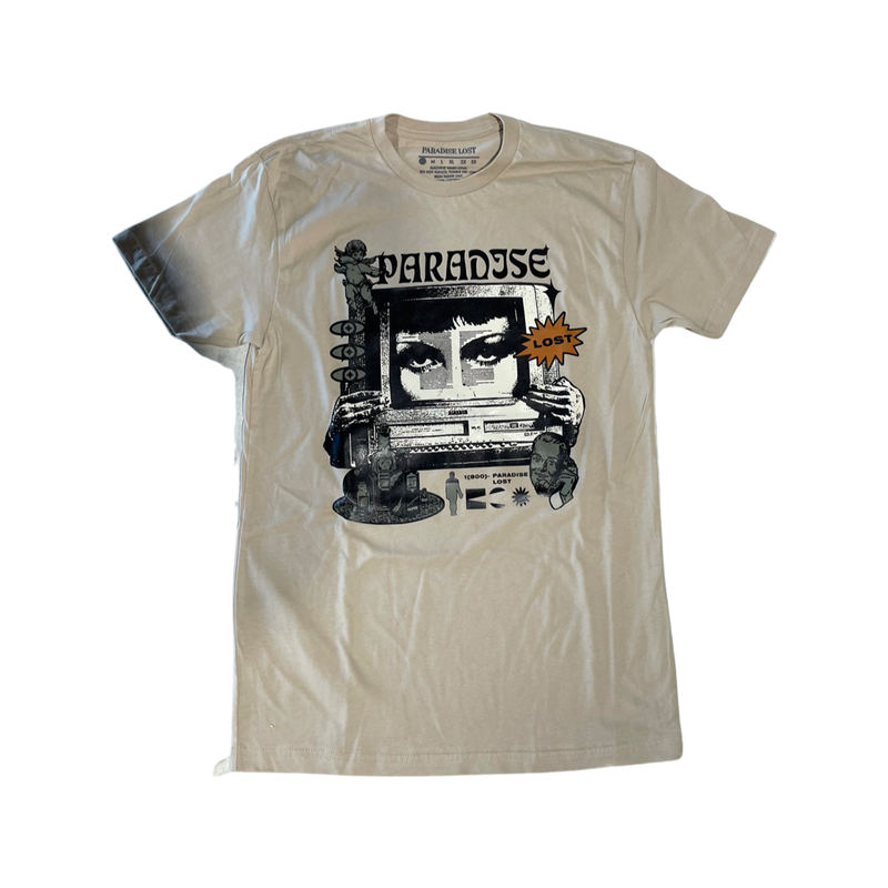 Paradise Lost “1-800” T-Shirt (Cream)